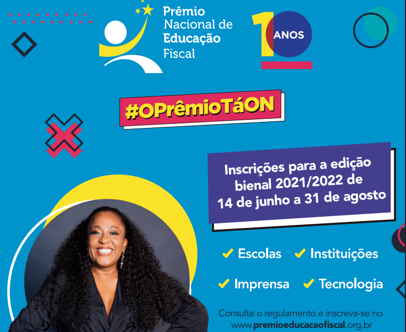 Prêmio Nacional de Educação Fiscal com inscrições abertas